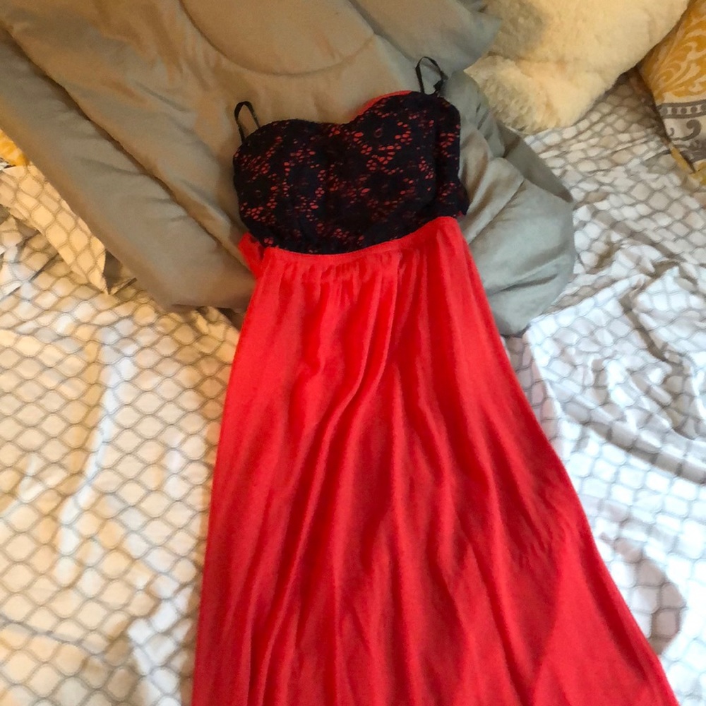 Loose fit maxi dress